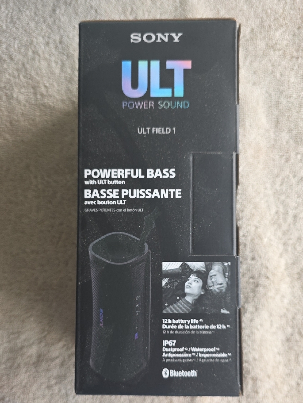 Sony ULT Field 1 Power Sound Portable Speaker - Black